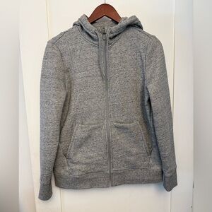 Figs Gray Zip-Up Hoodie